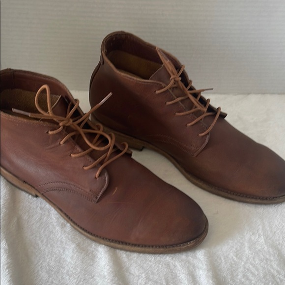 Frye  Brown Chukka Boots with Leather Finish men’s - Picture 1 of 8